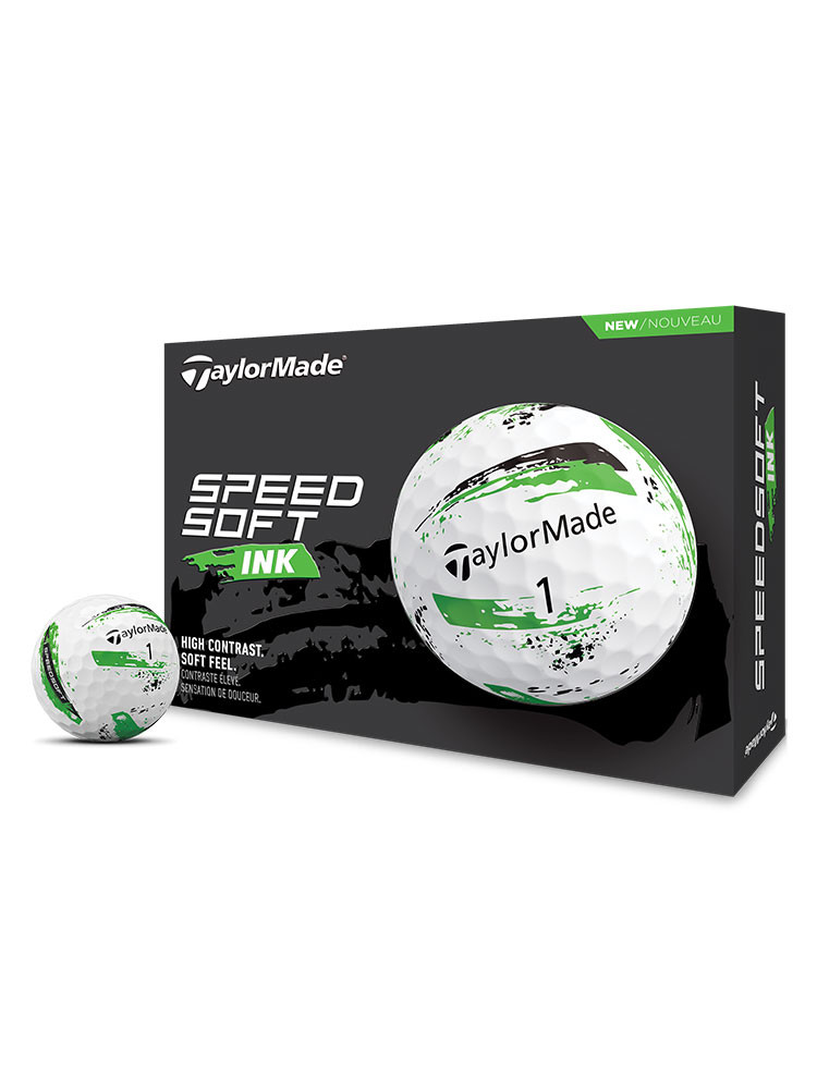 TaylorMade SpeedSoft Ink Golf Balls | GolfBox